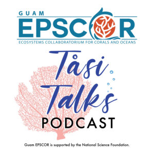 Graphic that says "Tasi Talks Podcast"