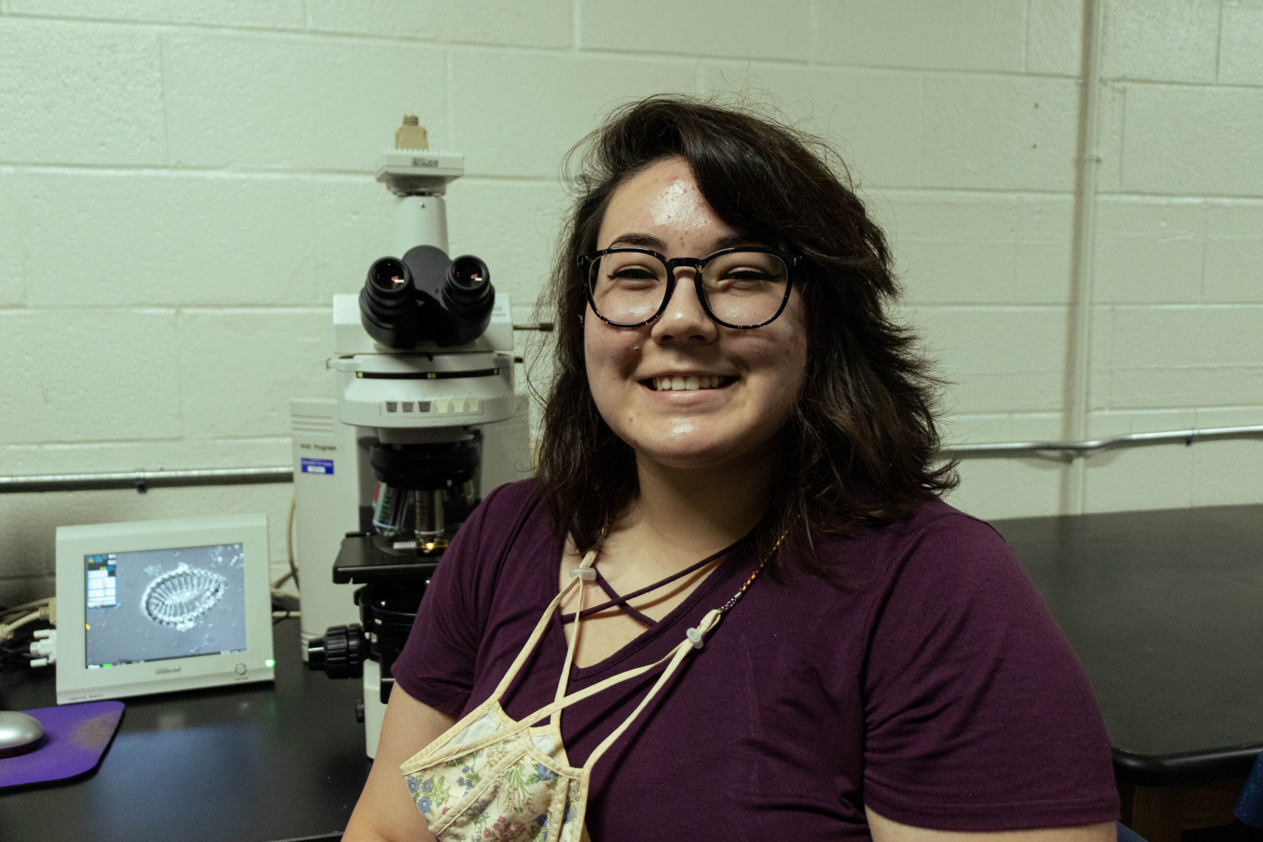 Gabriella Prelosky, a biology student and a 2021 NSF SEAS research fellow, will study the foraging habits of honeybees and alfalfa leafcutter bees under the mentorship of Natalie Boyle, an assistant research professor at PSU.