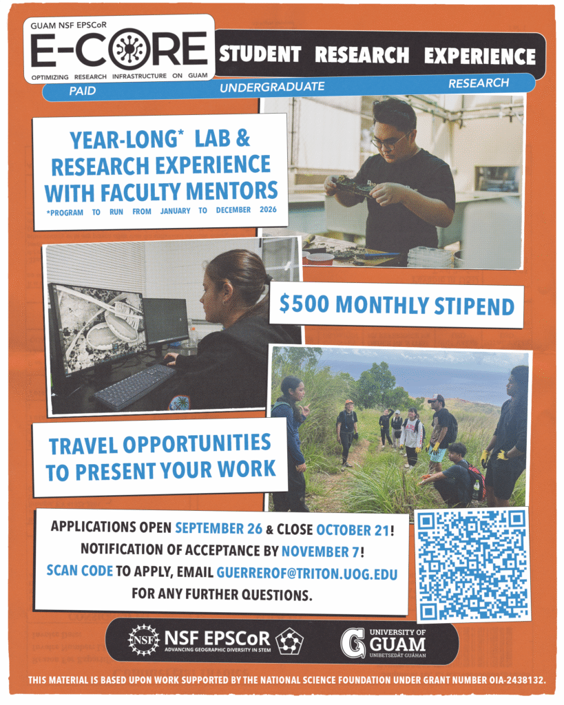 UPDATED EPSCoR ECORE 20250924 SRE25Flyer