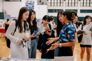 Members from programs were on hand to explain and promote the offerings to new students to UOG.  The sustainability group included representatives from over 10 programs within UOG CIS and Sea Grant and Guam NSF EPSCoR. 