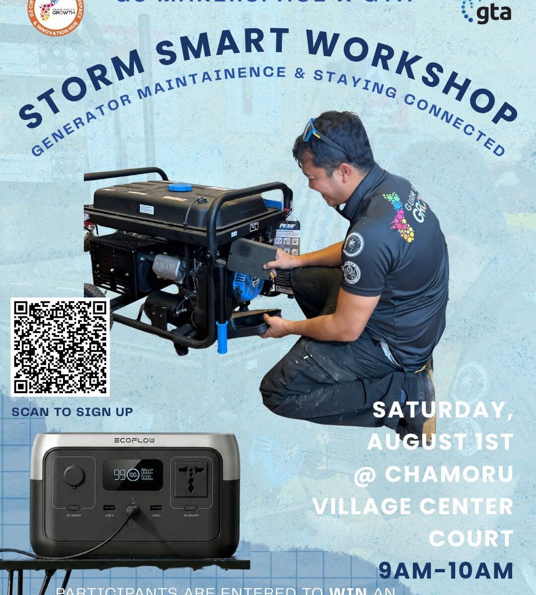 UOG Storm Workshop Flyer