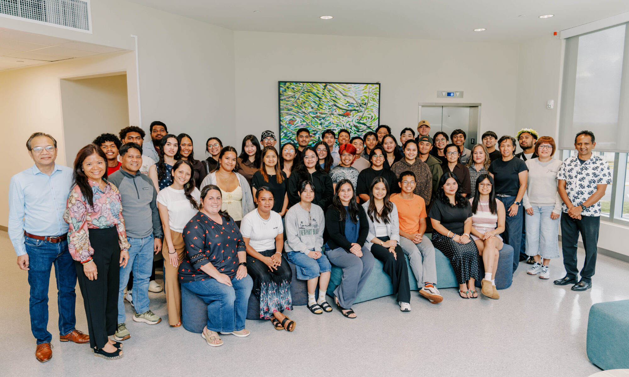 The University of Guam’s delegation for the 2026 NDiSTEM SACNAS Conference, consisting of students and faculty representing various grants.